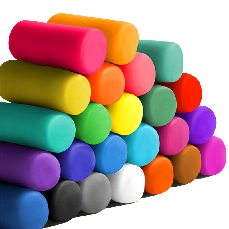 Plasticine Clay - 16 Colors Reusable Modeling Clay for Kids, 100g Non-Drying details