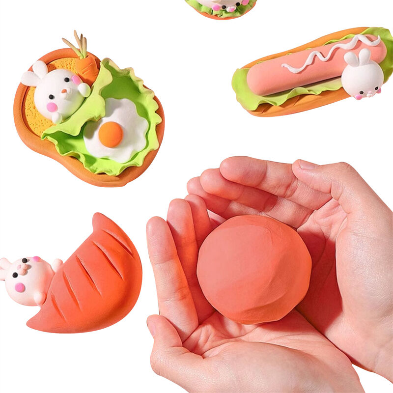 Plasticine Clay - 16 Colors Reusable Modeling Clay for Kids, 100g Non-Drying details