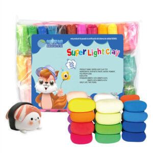 36 Colors Ultra-Light Clay - Non-Toxic Modeling Clay for Kids Art Crafts