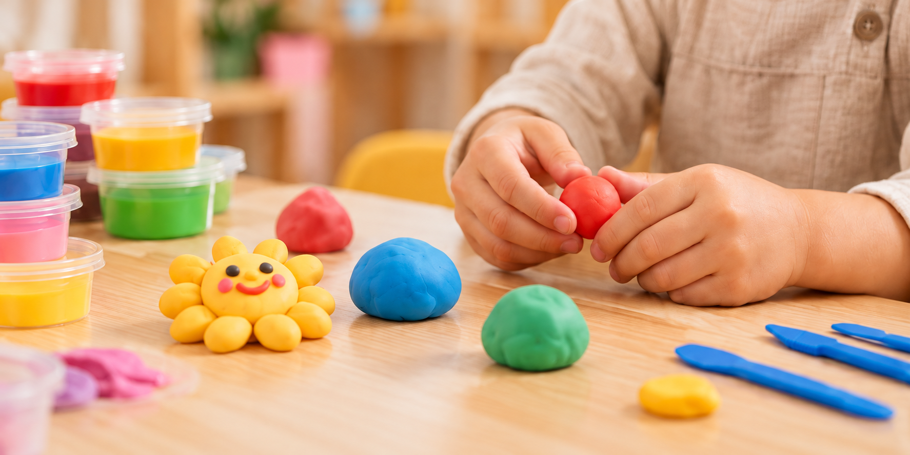 Montessori Pedagogy and Ultra-Light Clay